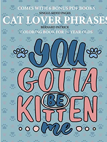 Coloring Books for 7+ Year Olds