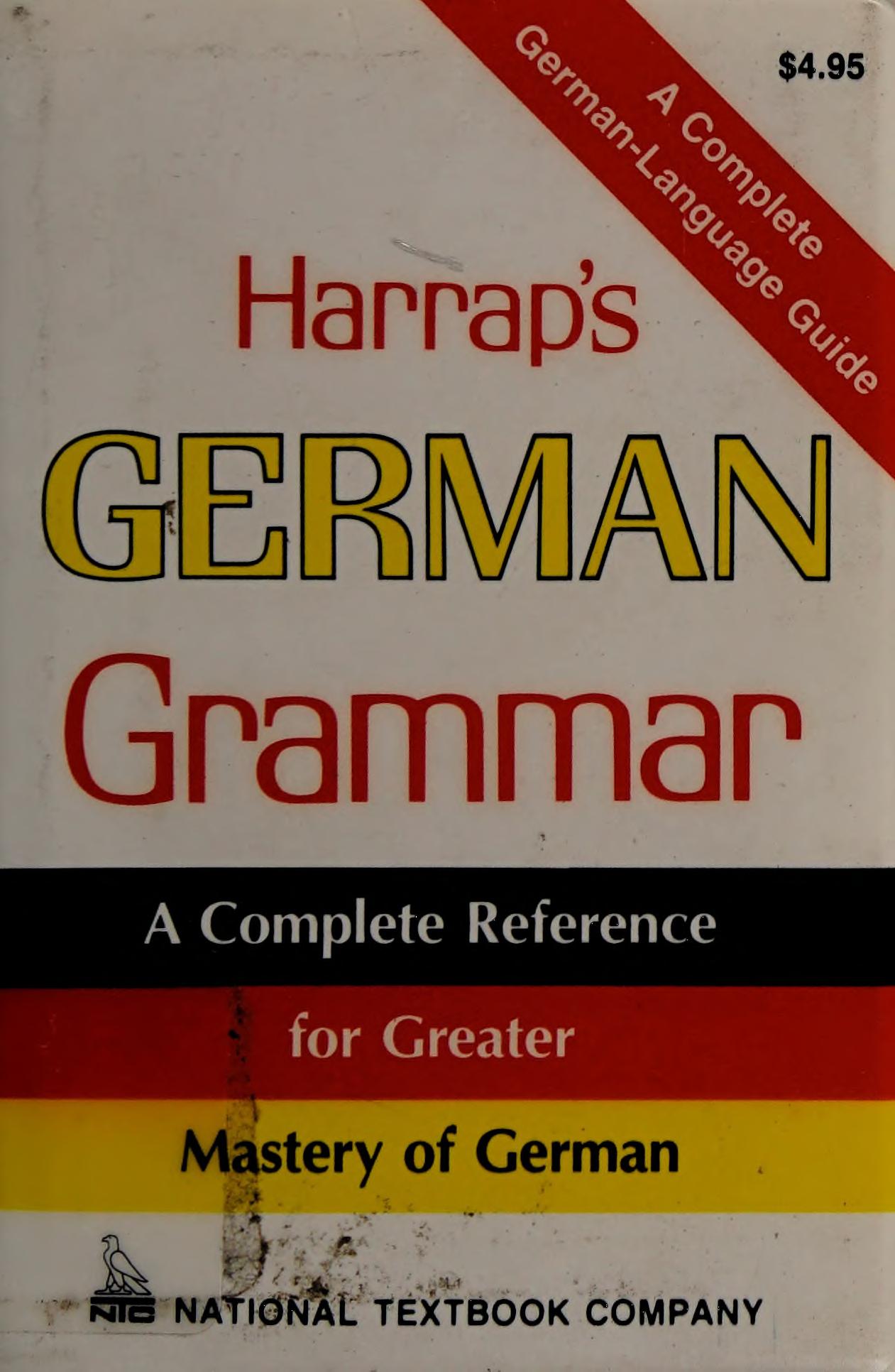 Harrap's German Grammar