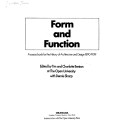 Form and Function. A Source Book for the History of Architecture and Design 1890-1939