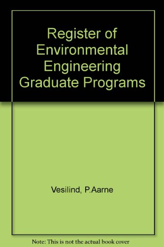 Register Of Environmental Engineering Graduate Programs