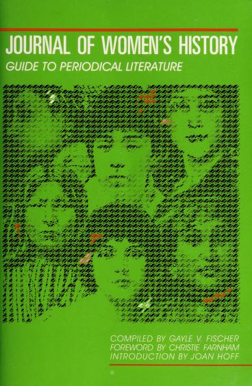 Journal of Womens History Guide to Periodical Literature