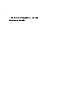 The Role of Business in the Modern World