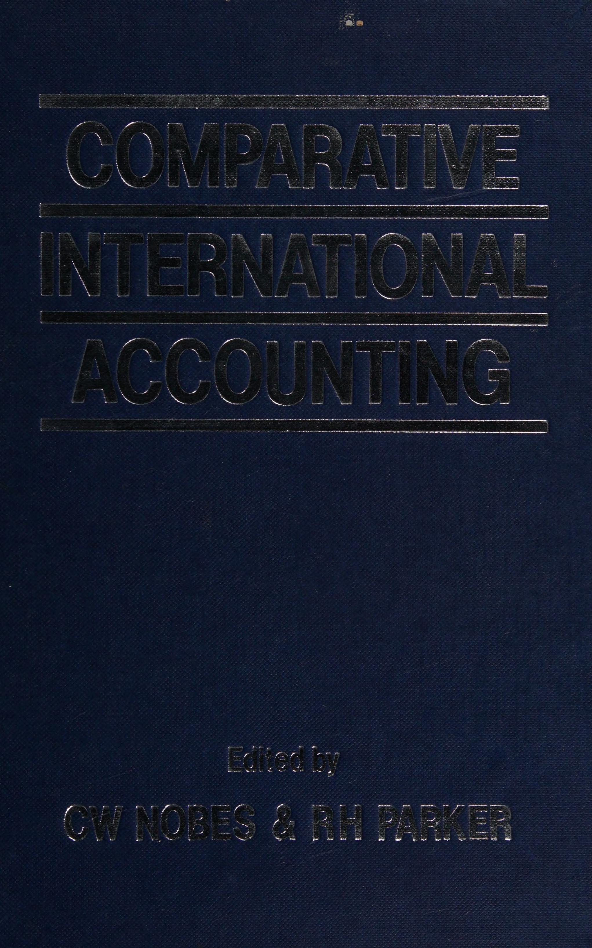 Comparative International Accounting