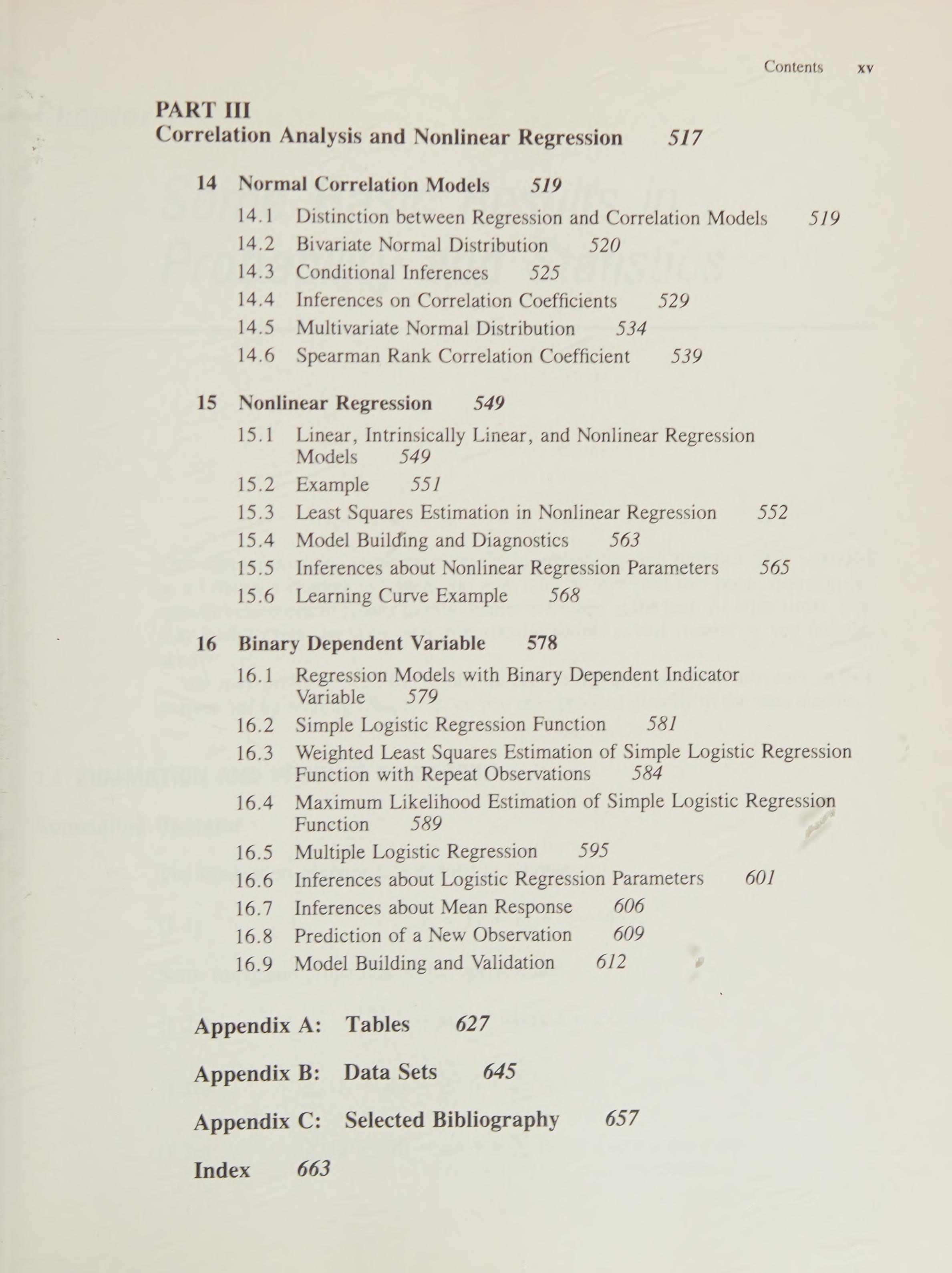 Applied Linear Regression Models