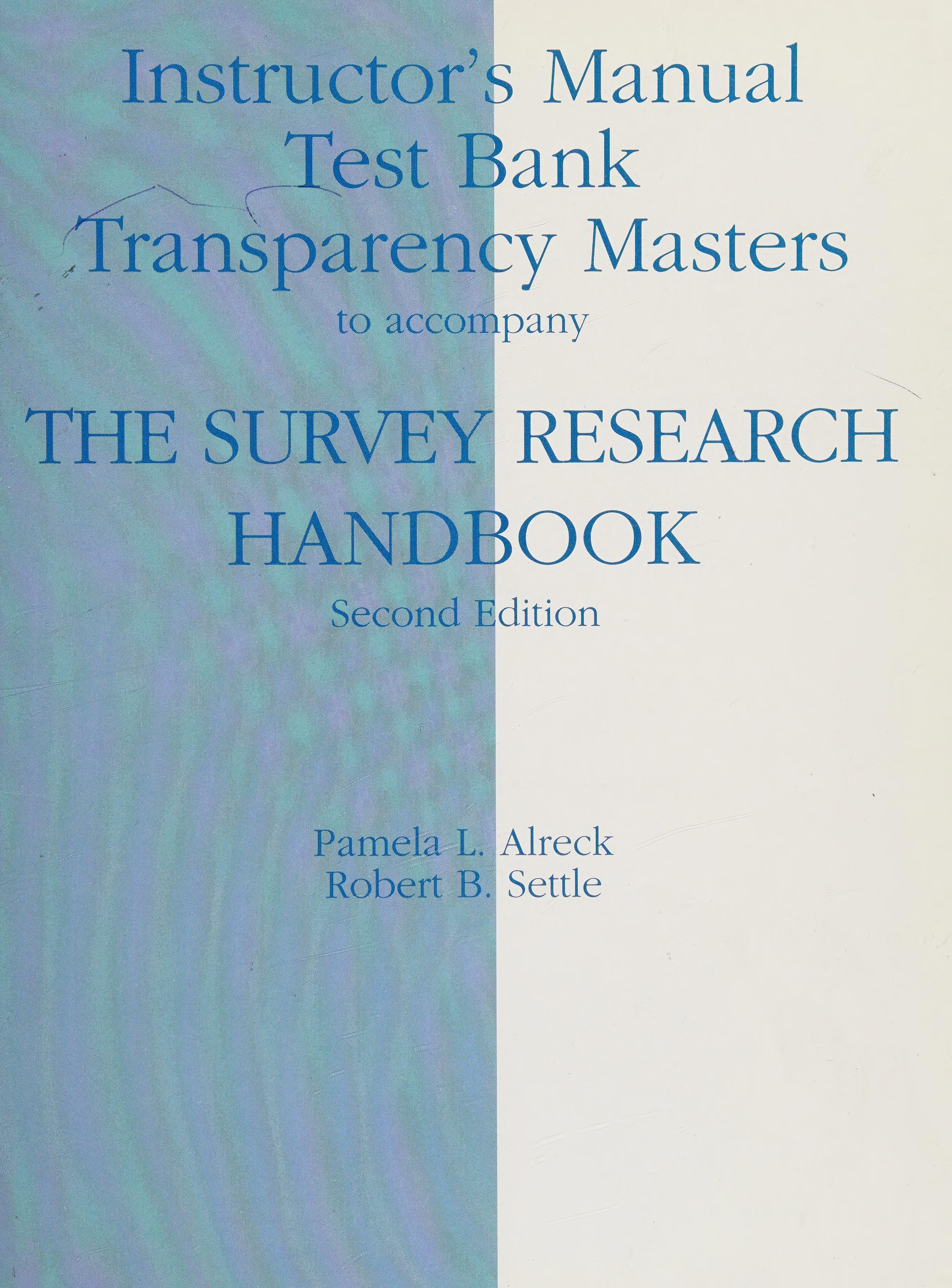 Survey Res Hdbk Ppr Im