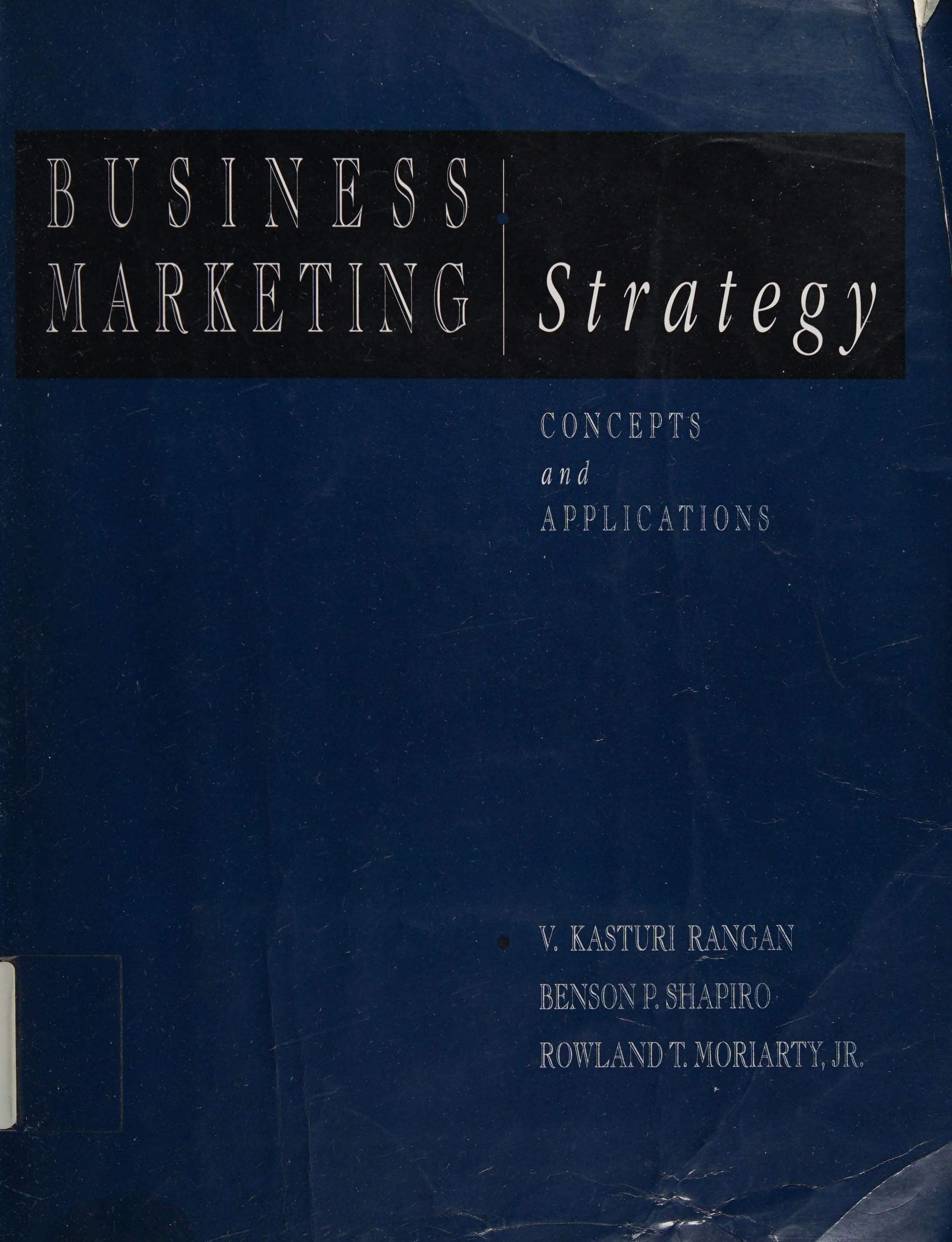 Business marketing strategy
