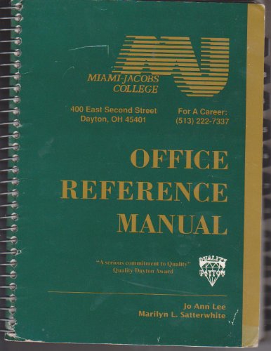 Cps-Iorm 'Mjc of Ref Manual Mjc Ed'