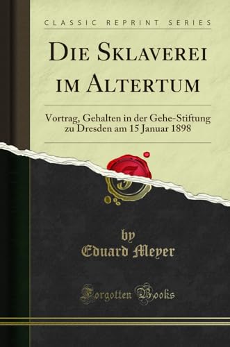 Die Sklaverei Im Altertum