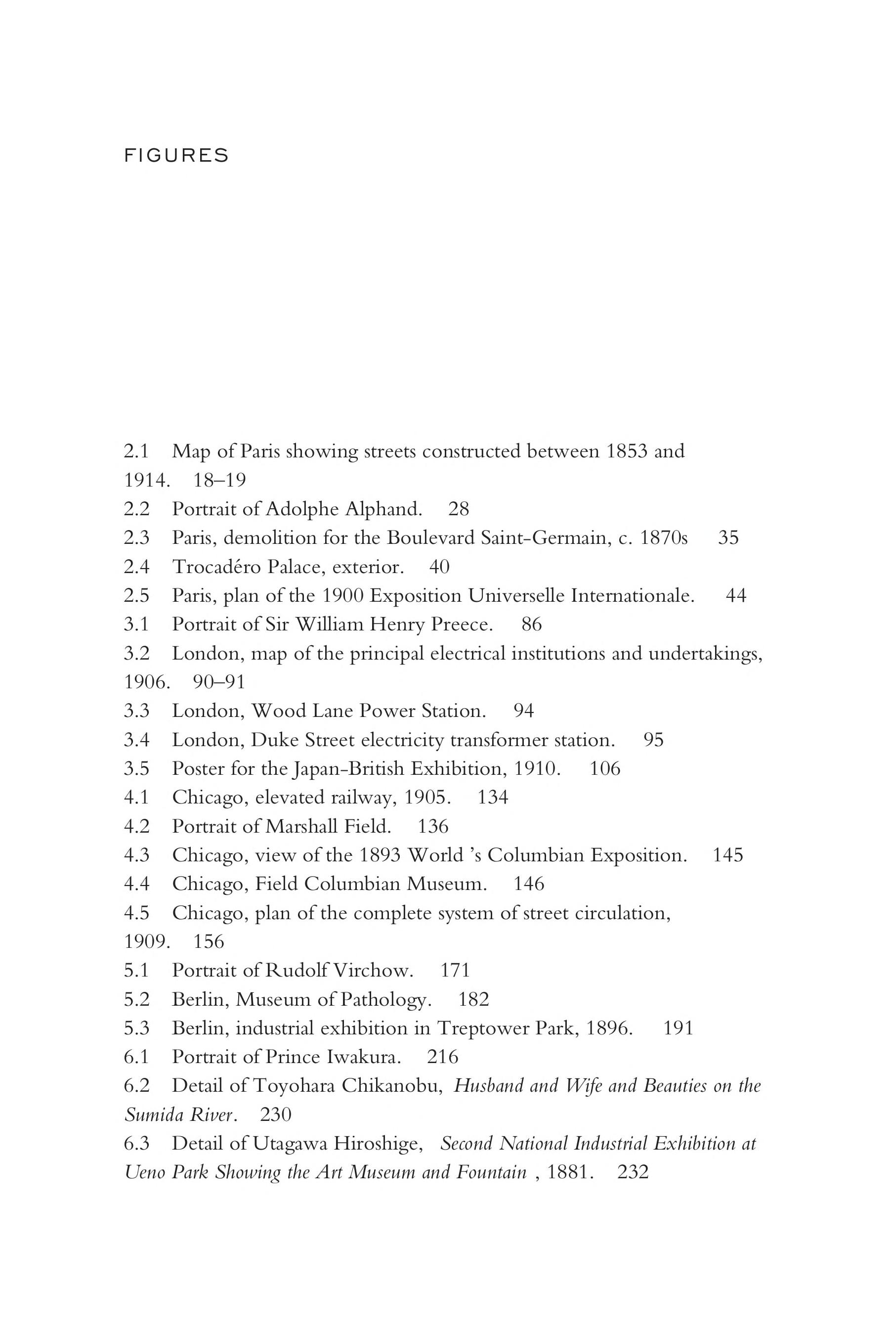 Urban Modernity: Cultural Innovation in the Second Industrial Revolution