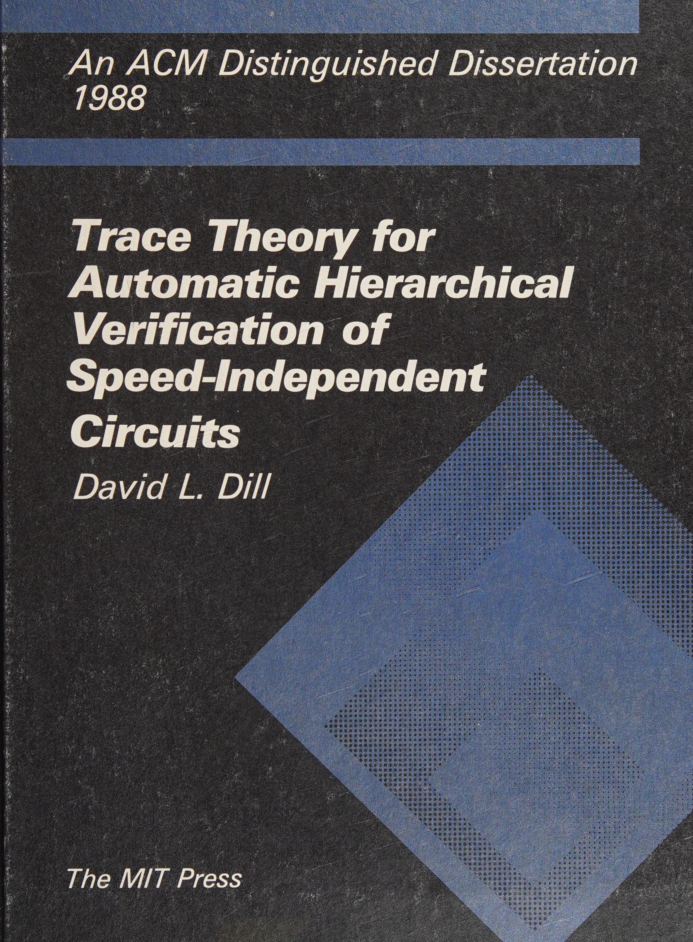 Trace Theory for Automatic Hierarchical Verification of Speed-Independent Circuits
