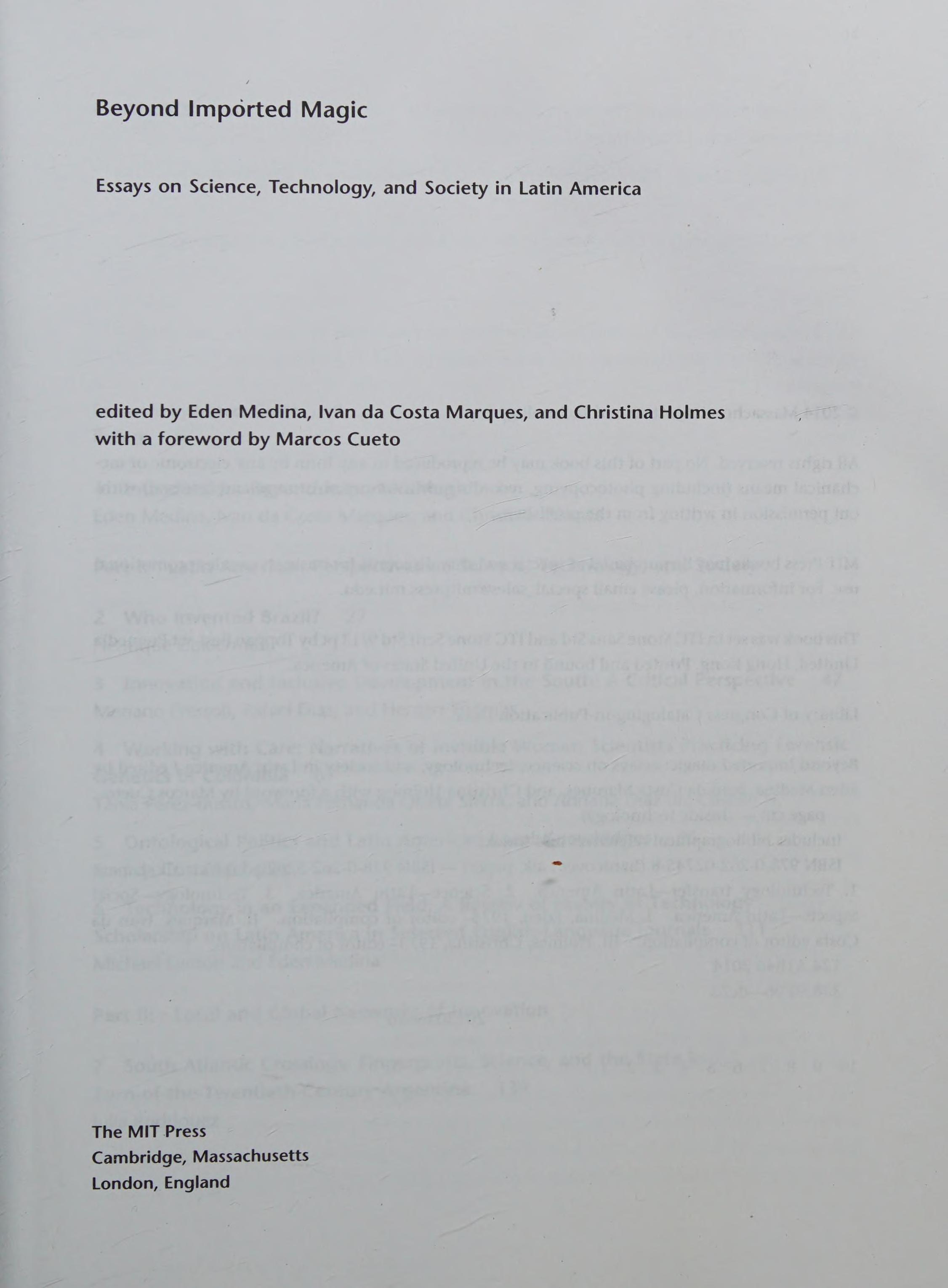 Beyond Imported Magic