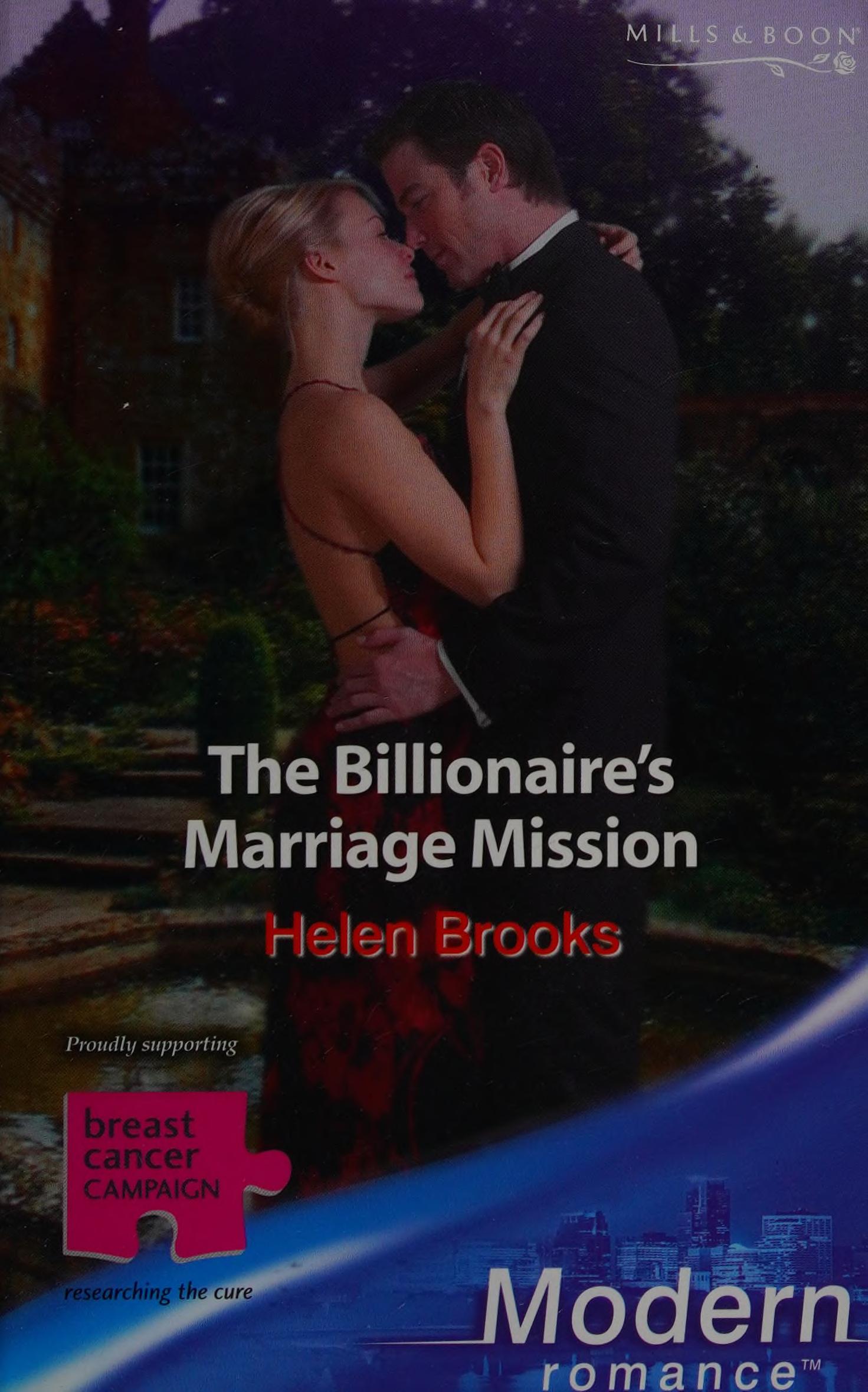 Billionaire's Marriage Mission