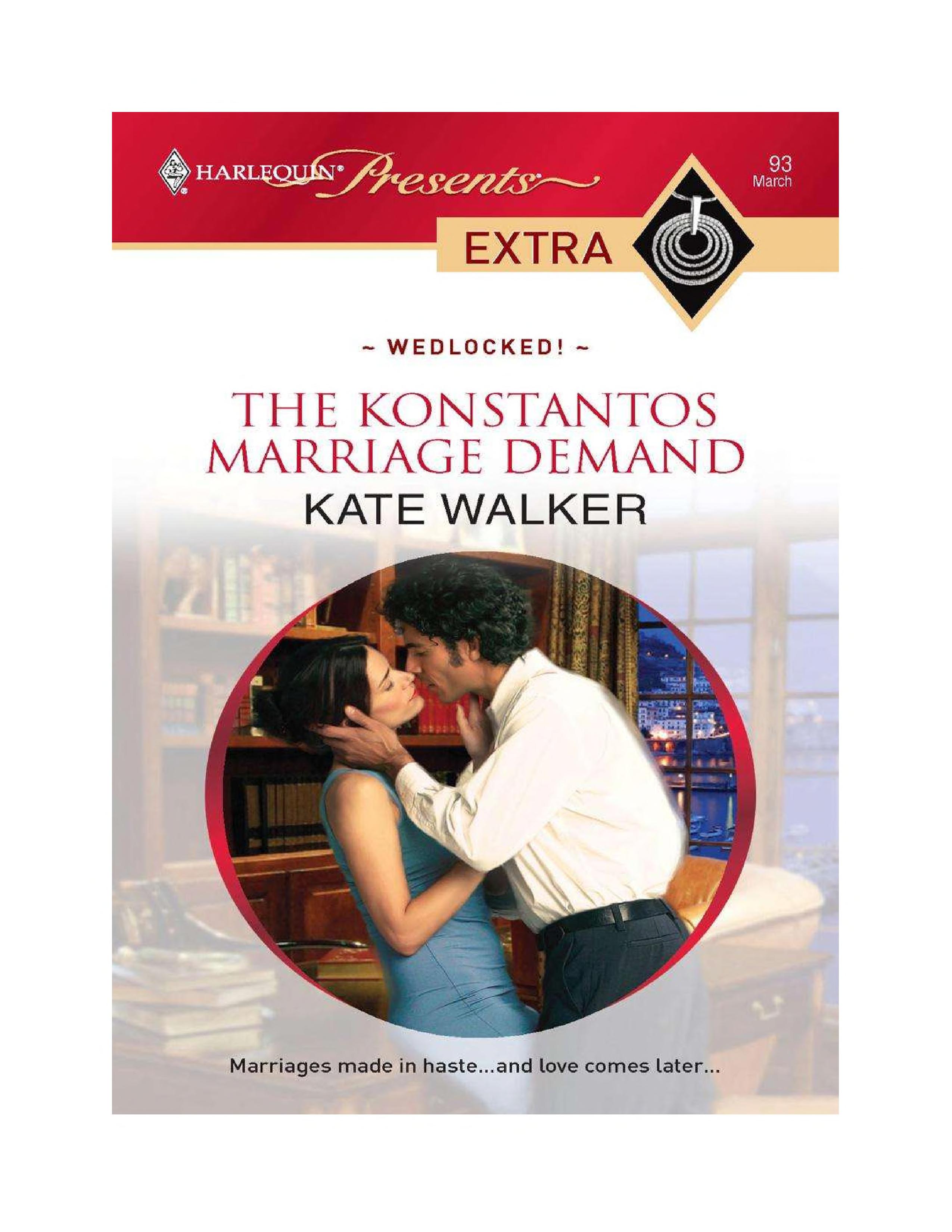 Konstantos Marriage Demand