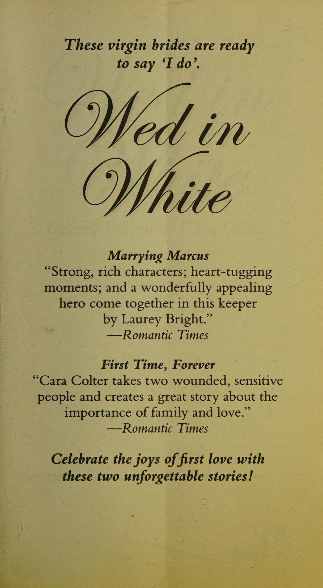Wed in White