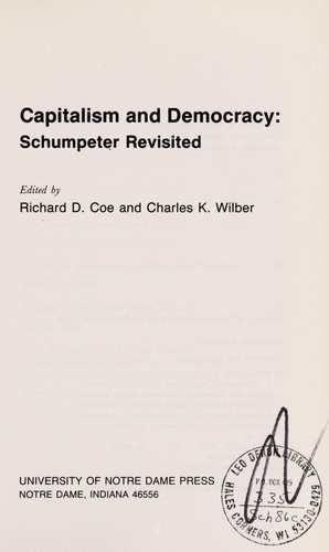 Capitalism and Democracy