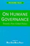 On humane governance