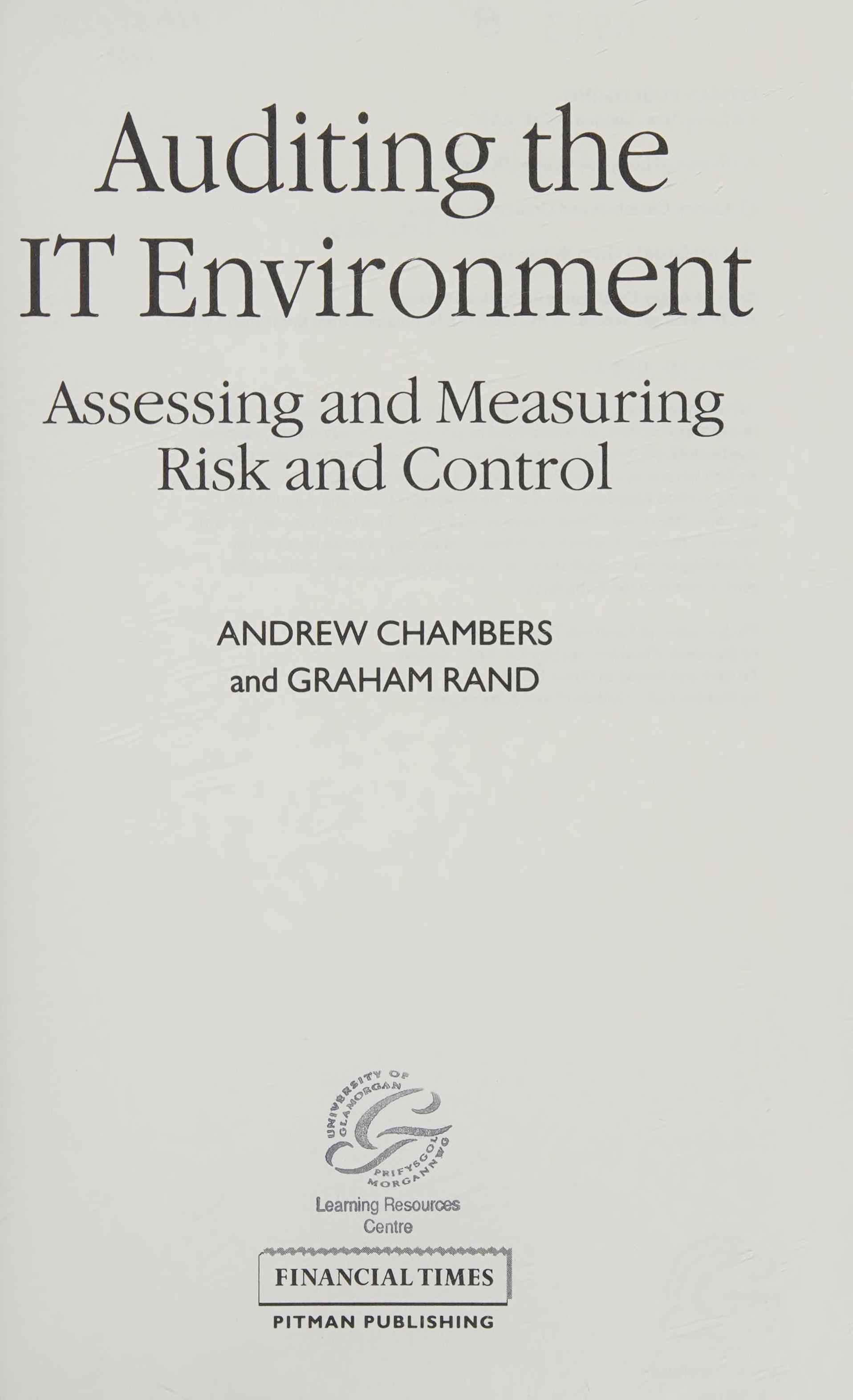 Auditing The It Environment