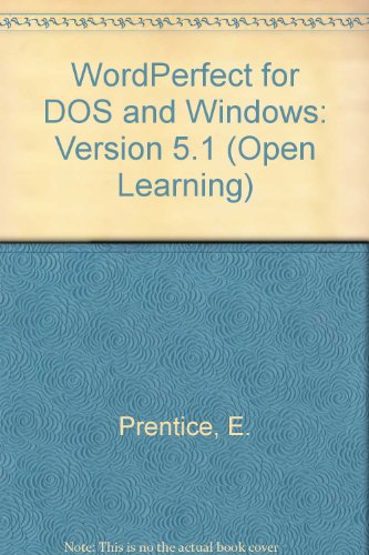 Open Learning Wordperfect 5.1