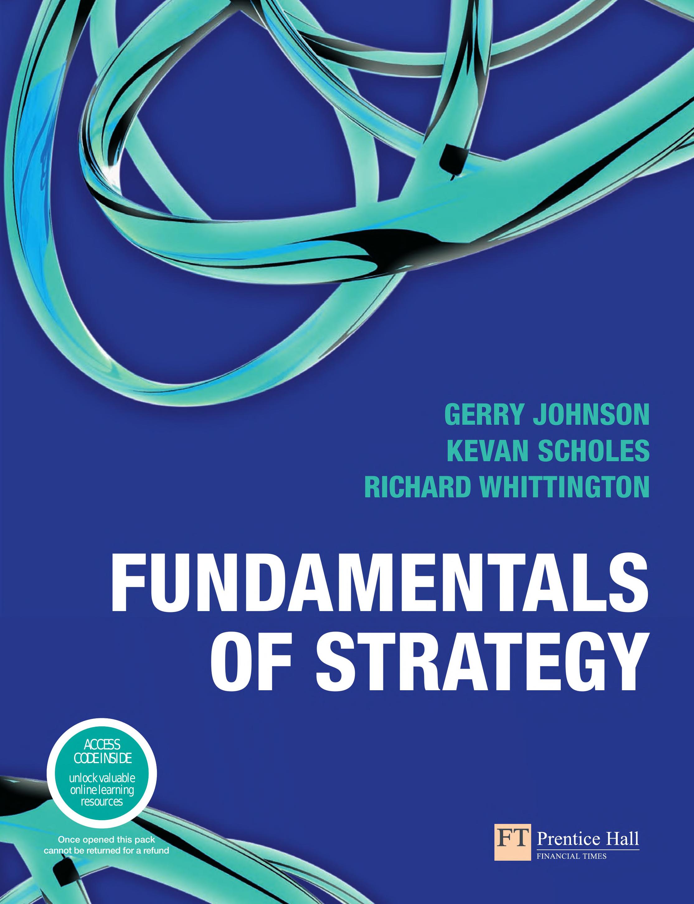 Fundamentals of Strategy with MyStrategyLab