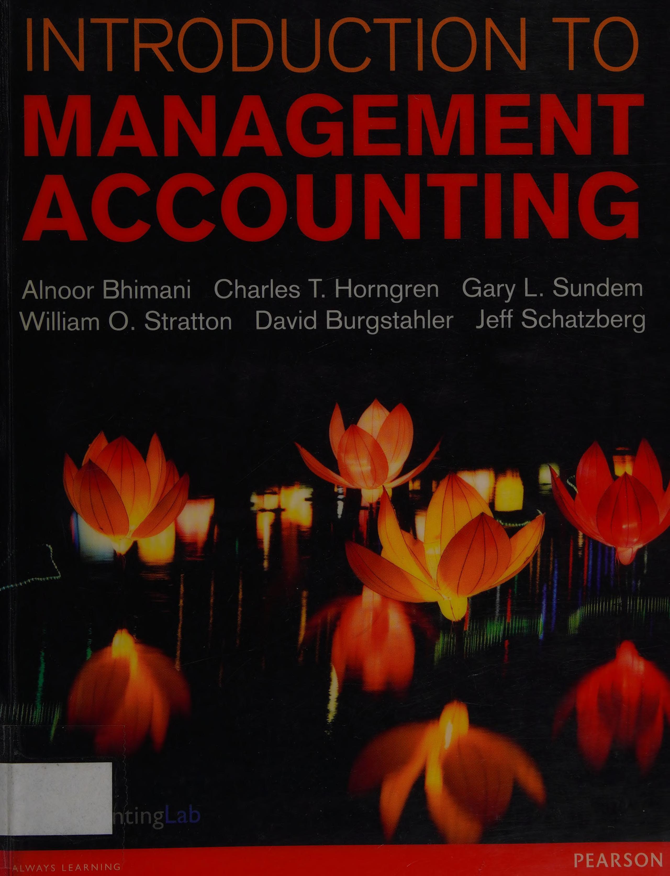 Introduction to Management Accounting