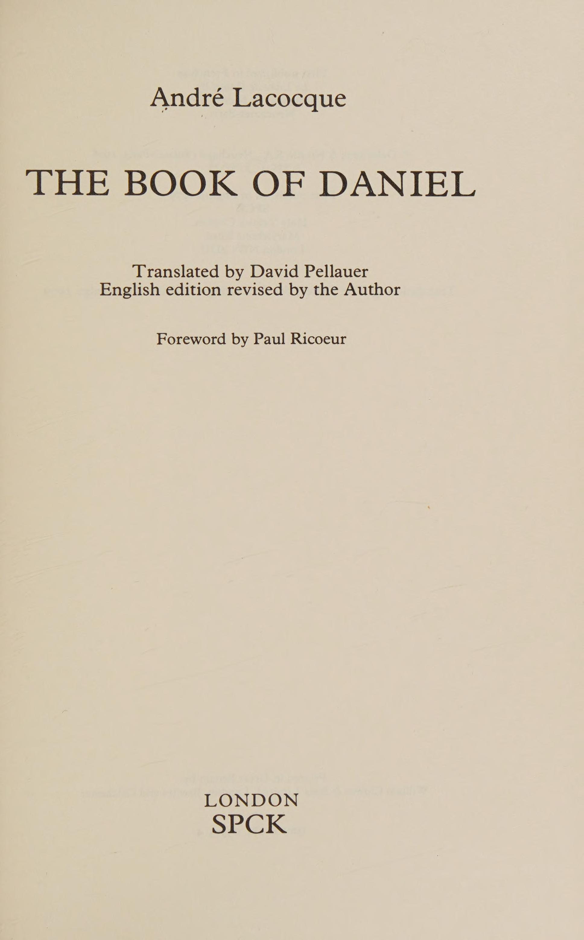 Book of Daniel