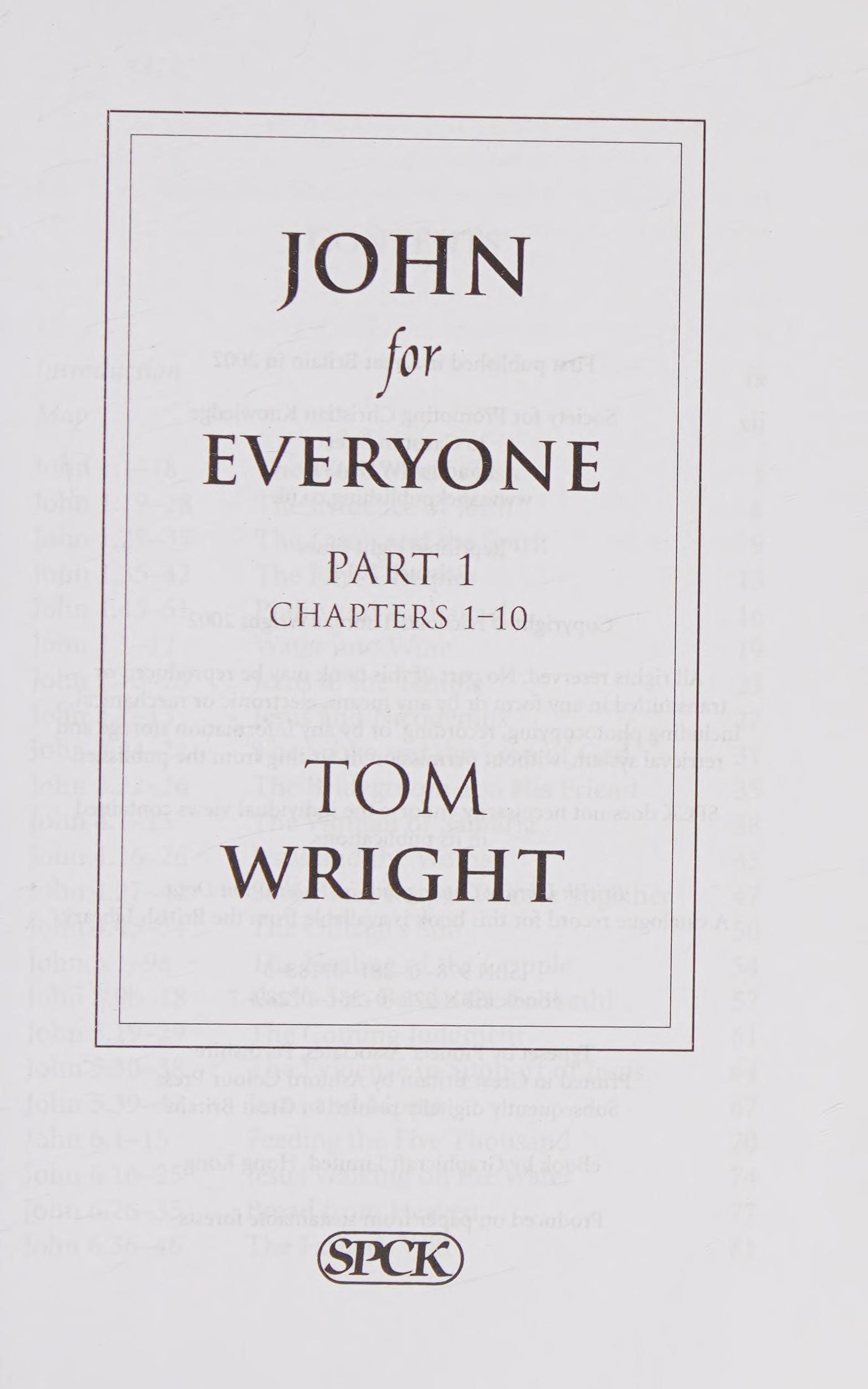 John for Everyone