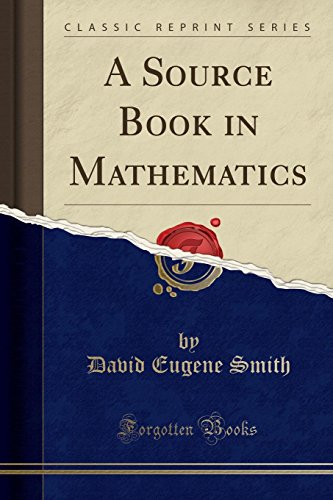 A Source Book in Mathematics