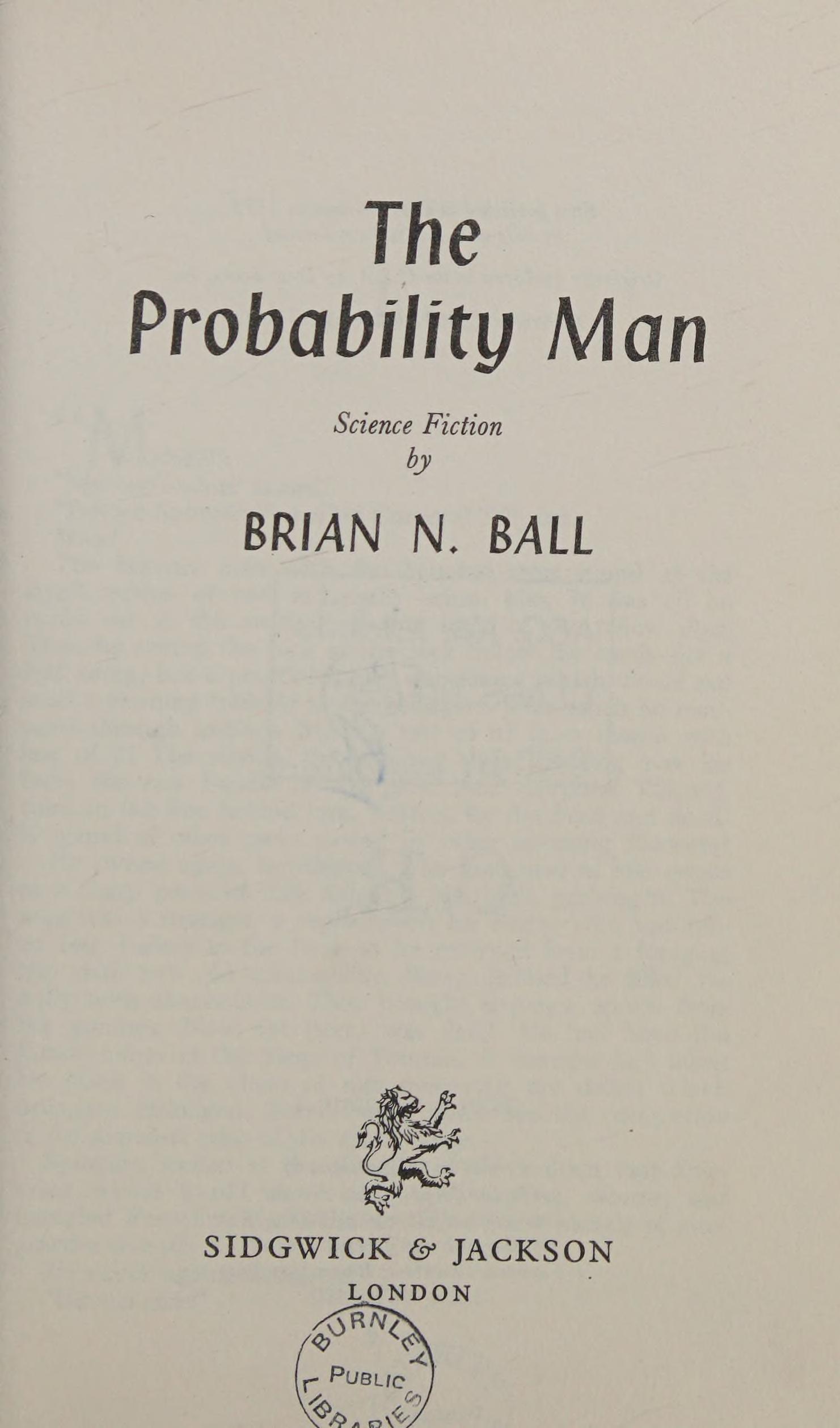 Probability Man
