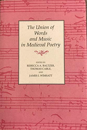 Union Of Words And Music In Medieval Poetry