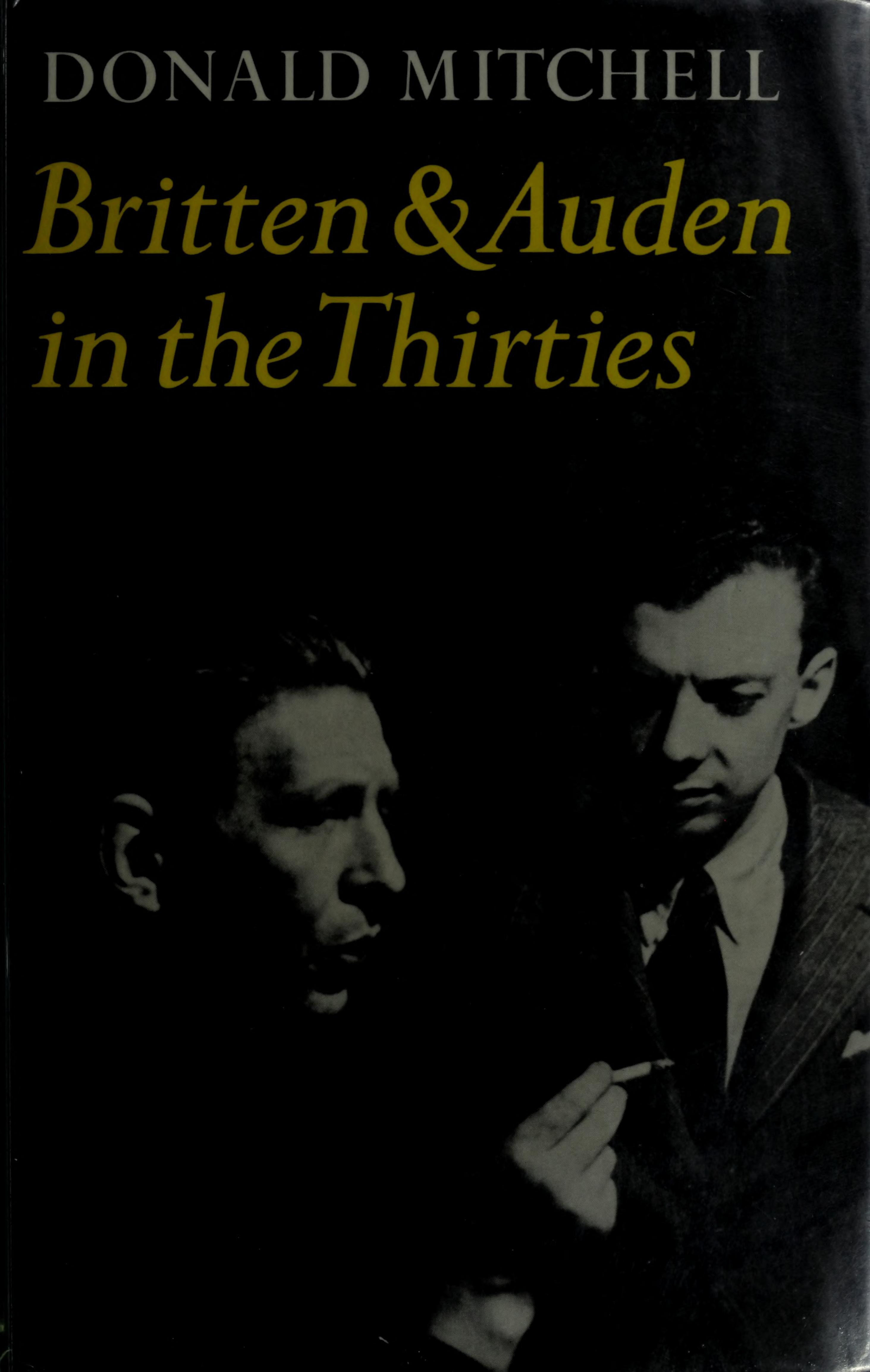 Britten and Auden in the Thirties, the Year 1936
