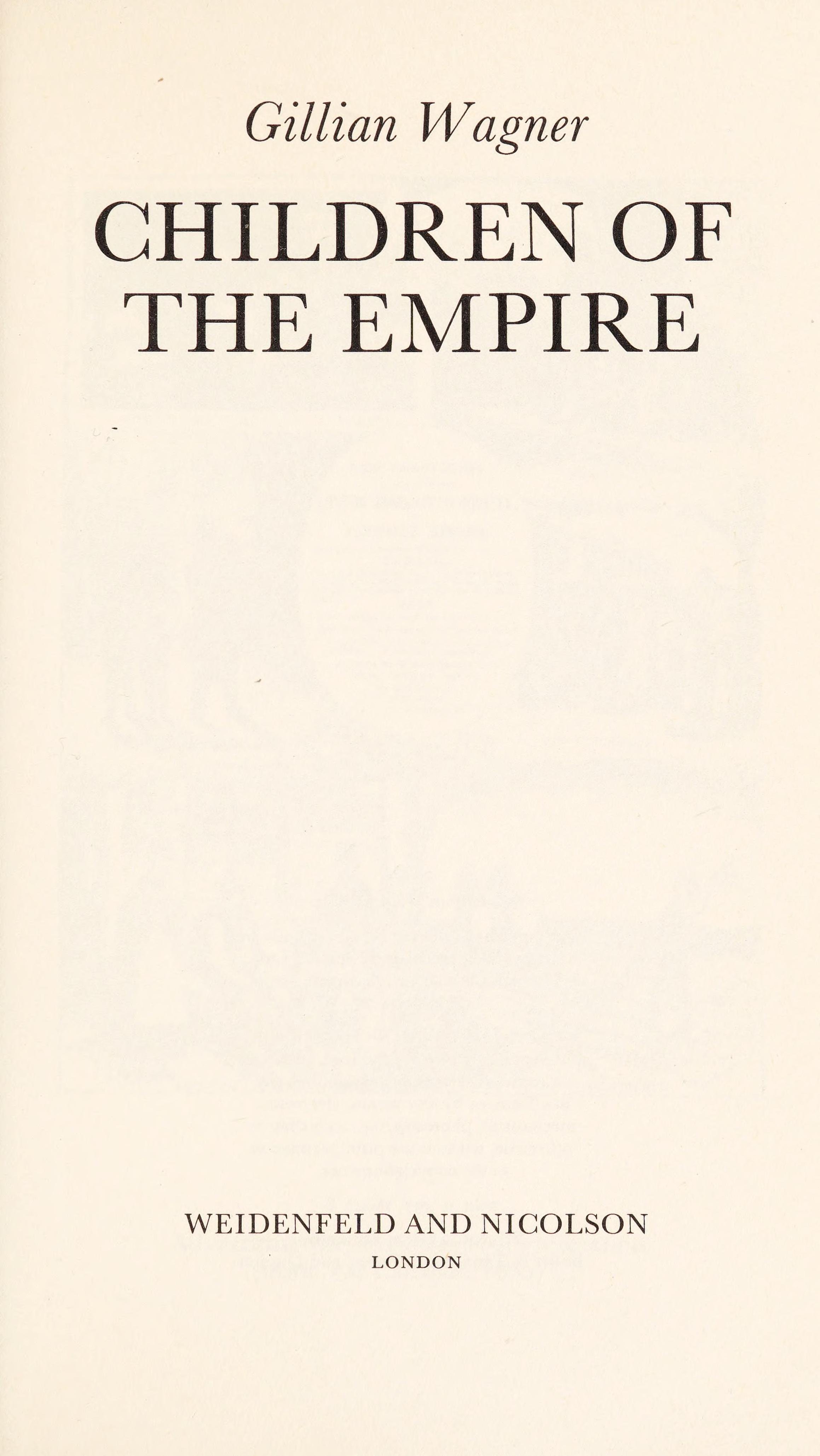 Children Of The Empire