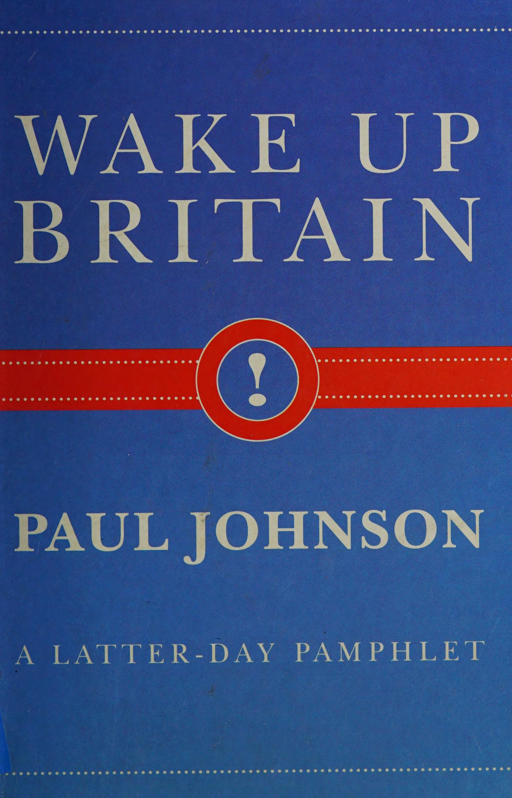 Wake up Britain