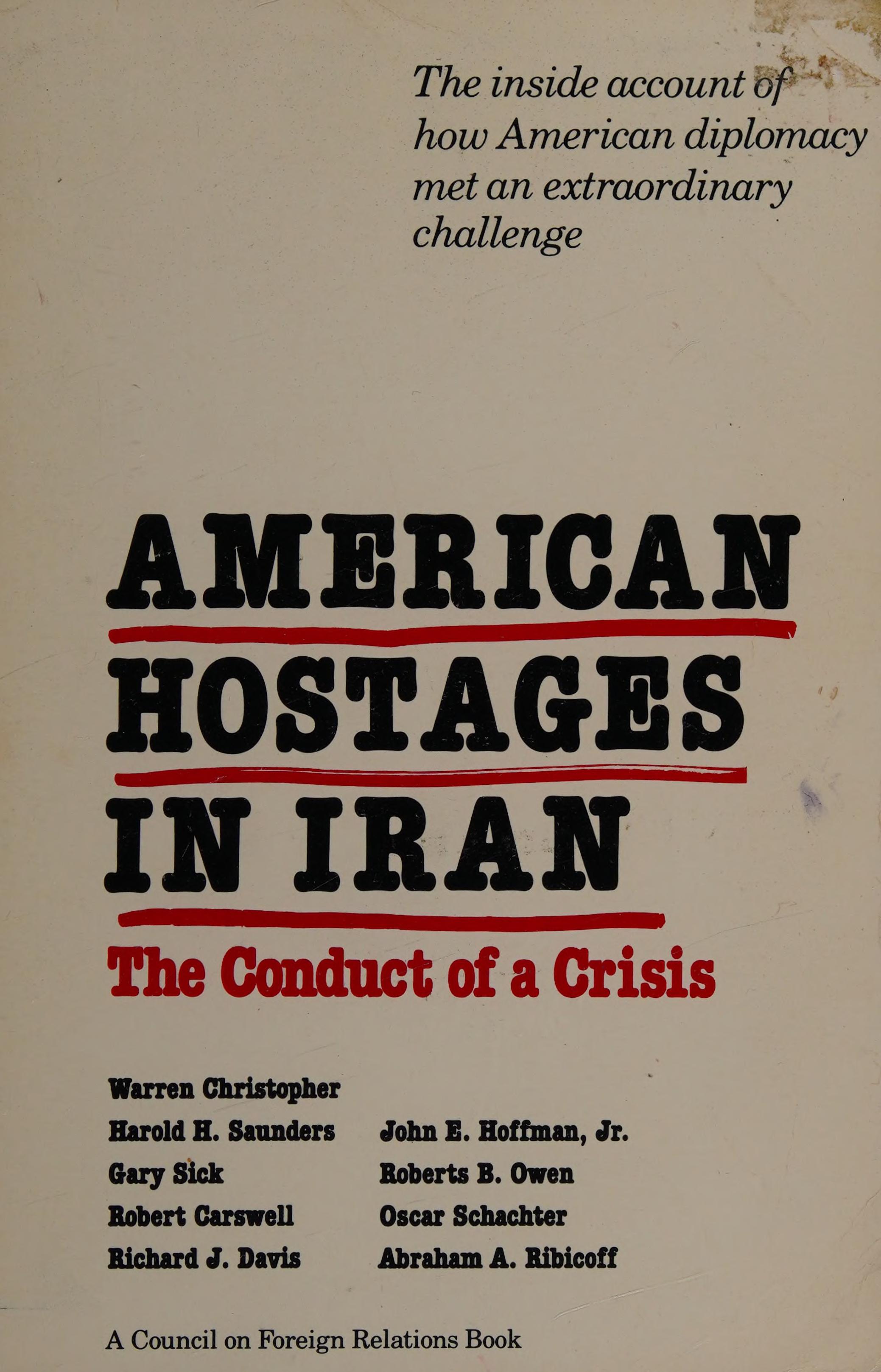 American Hostages in Iran