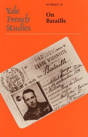 Yale French Studies, Number 78: On Bataille