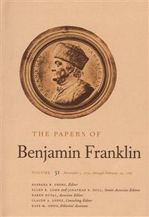The Papers of Benjamin Franklin, Vol. 31