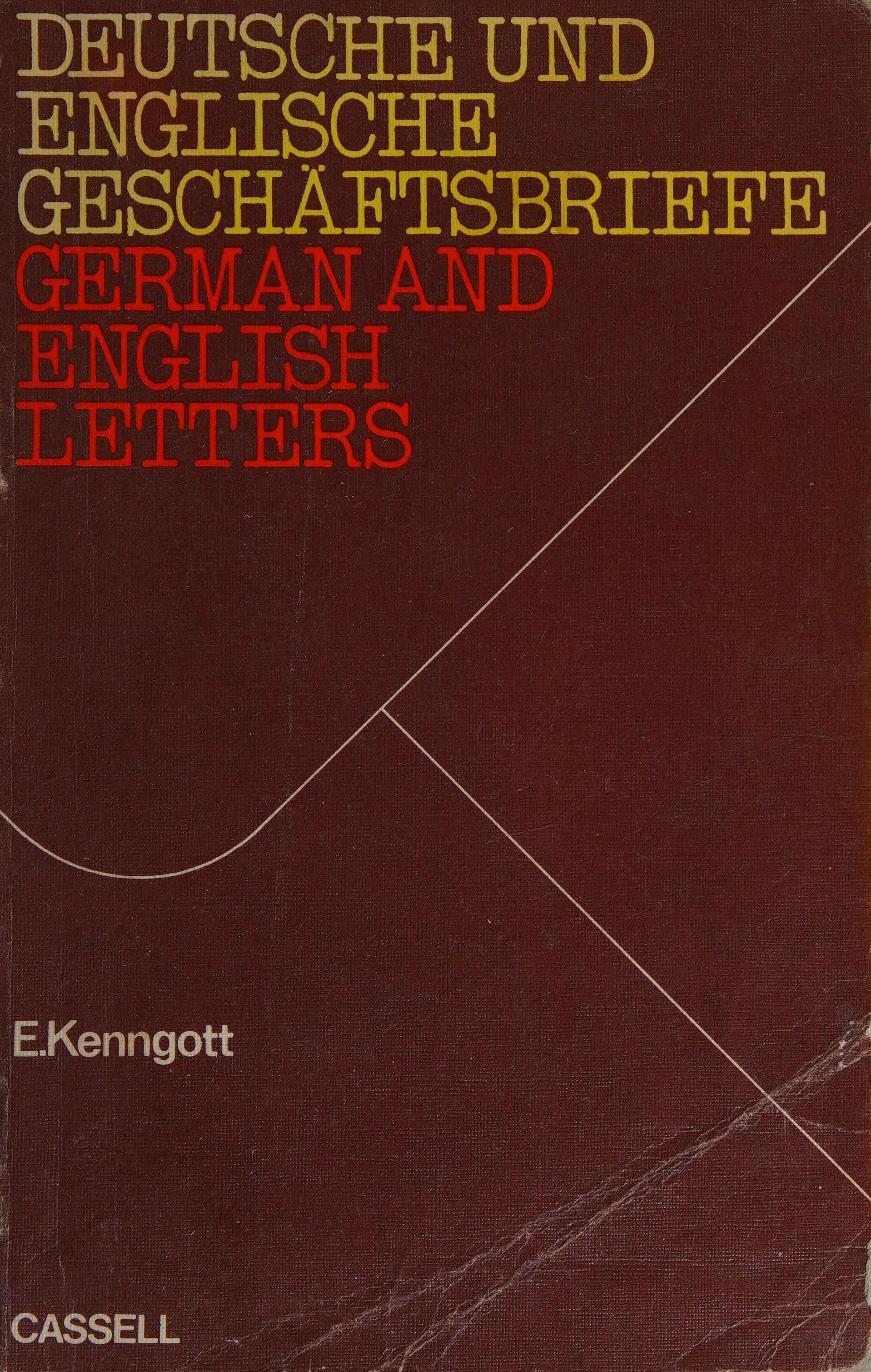 German and English Letters