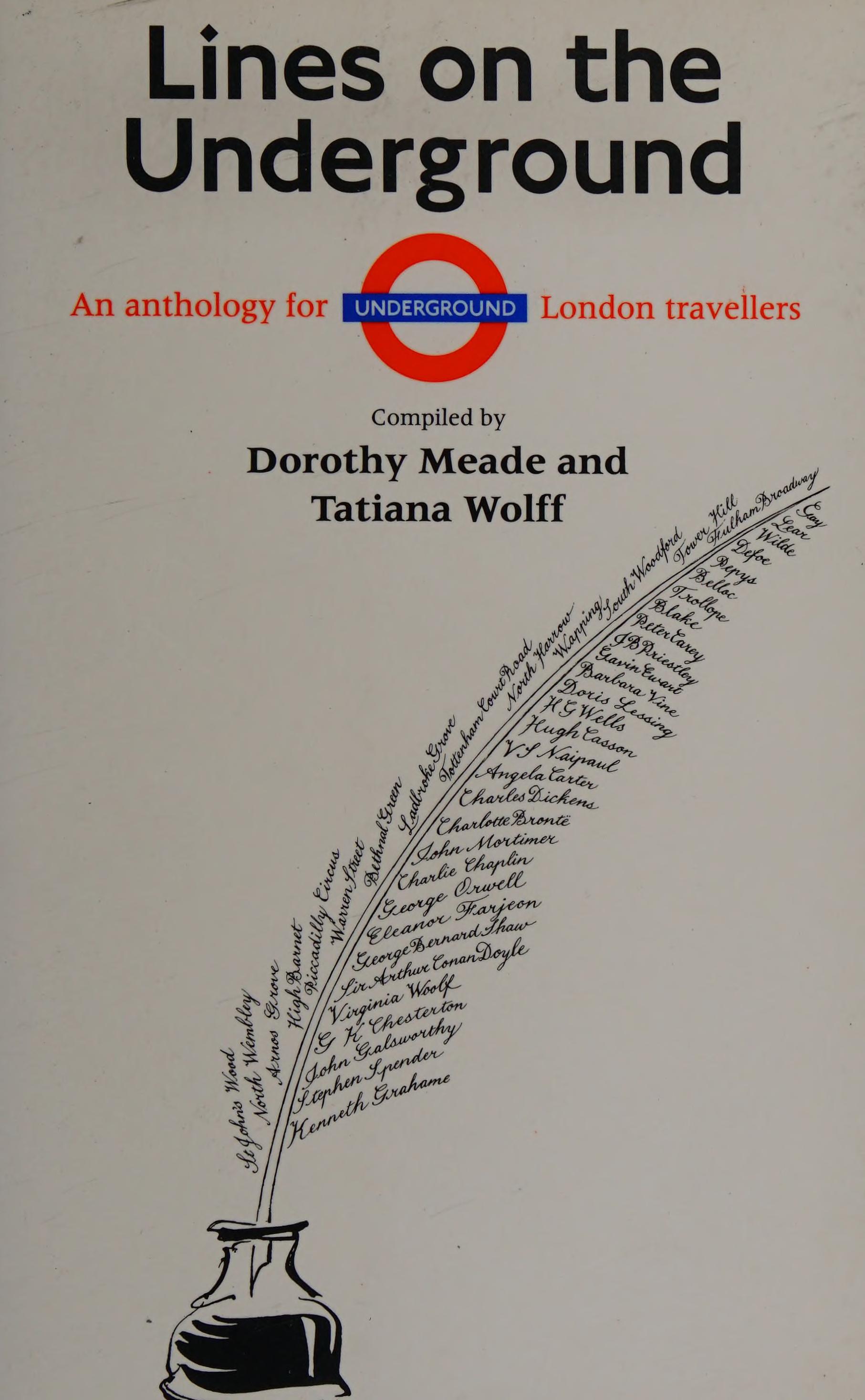 Lines On The Underground: An Anthology For London Travellers