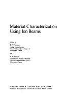 Material Characterization Using Ion Beams