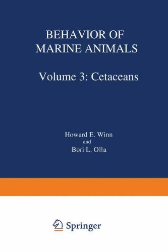 Behavior of Marine Animals Volume 3 Cetaceans