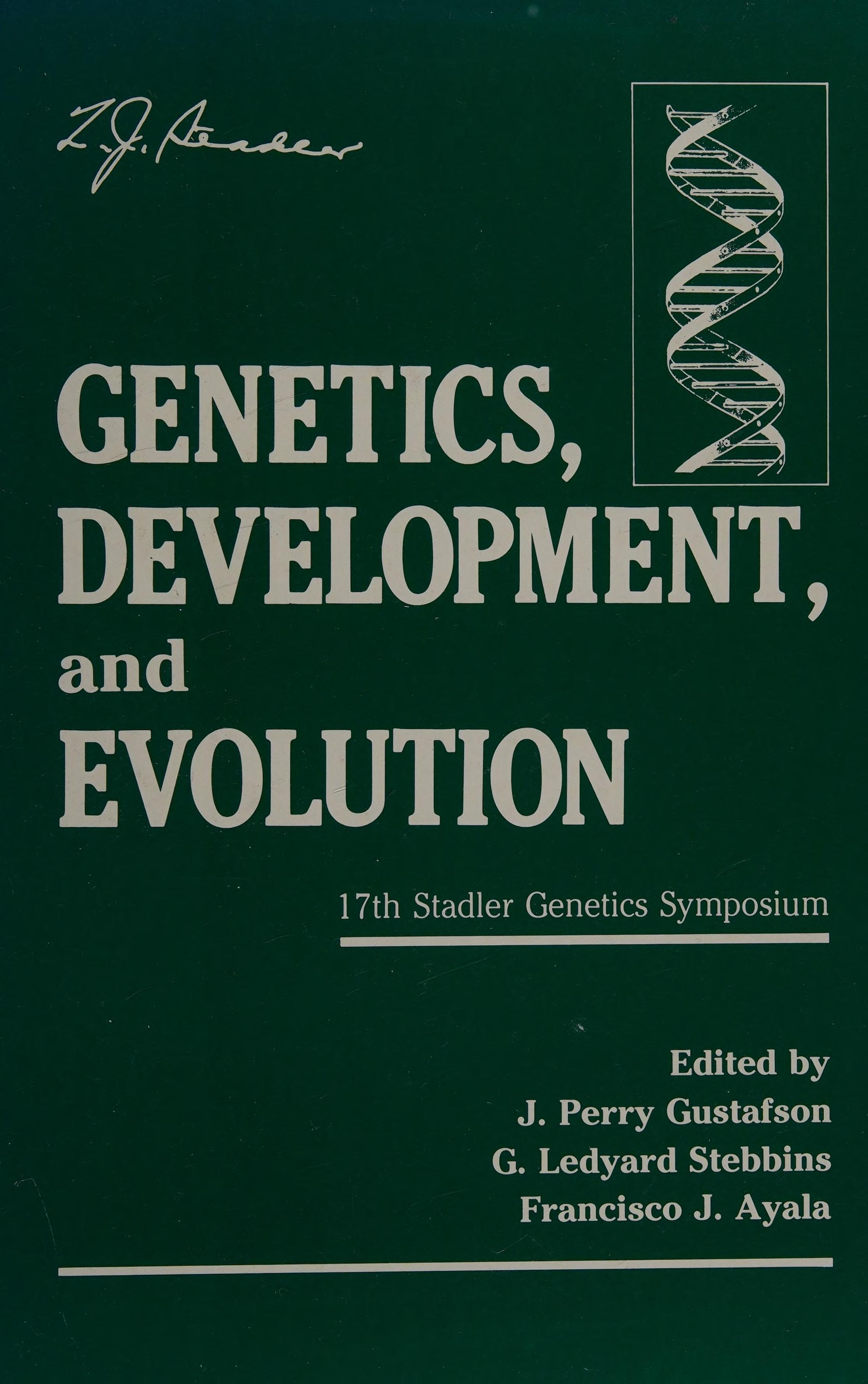 Genetics, Development, and Evolution