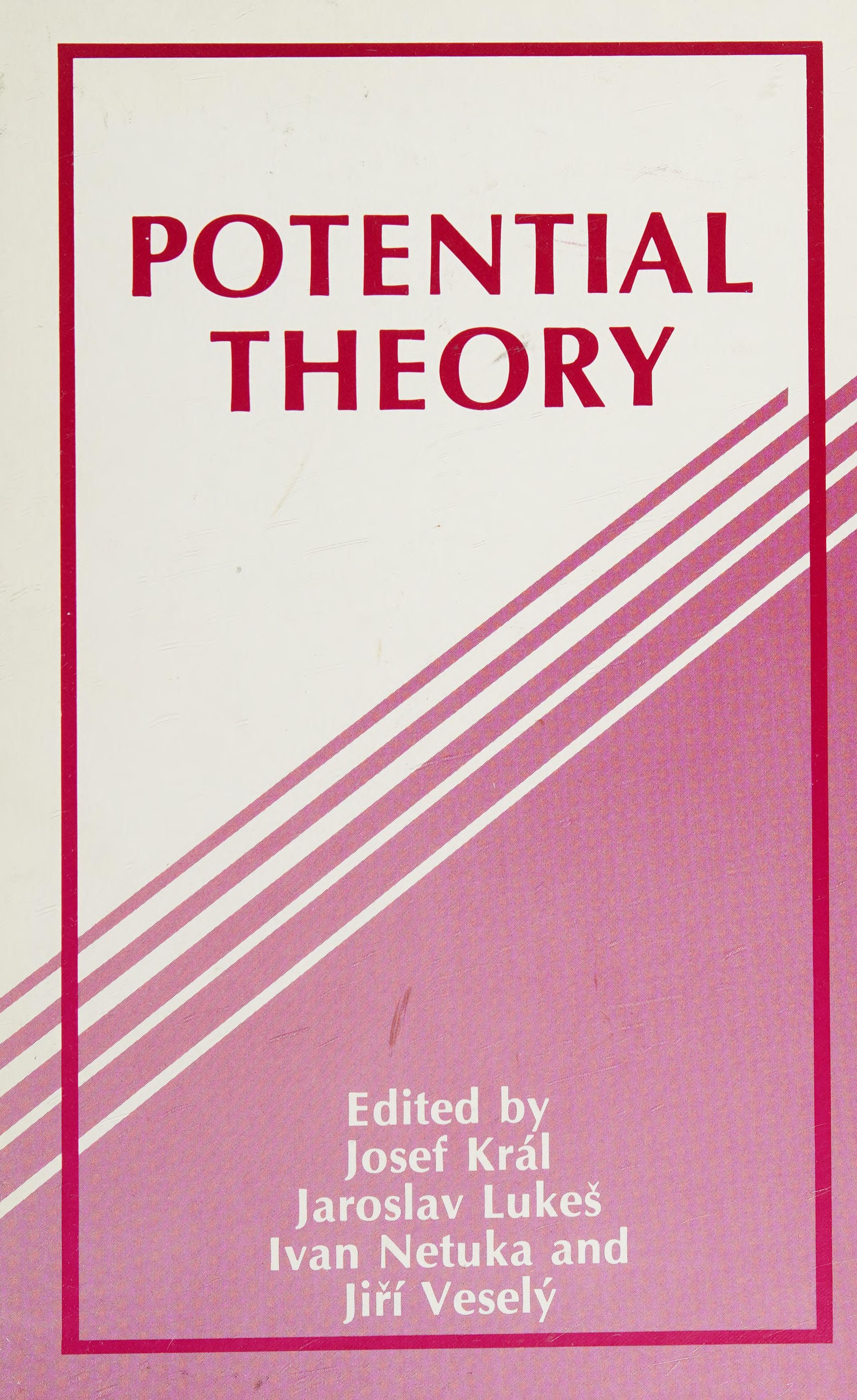 Potential Theory