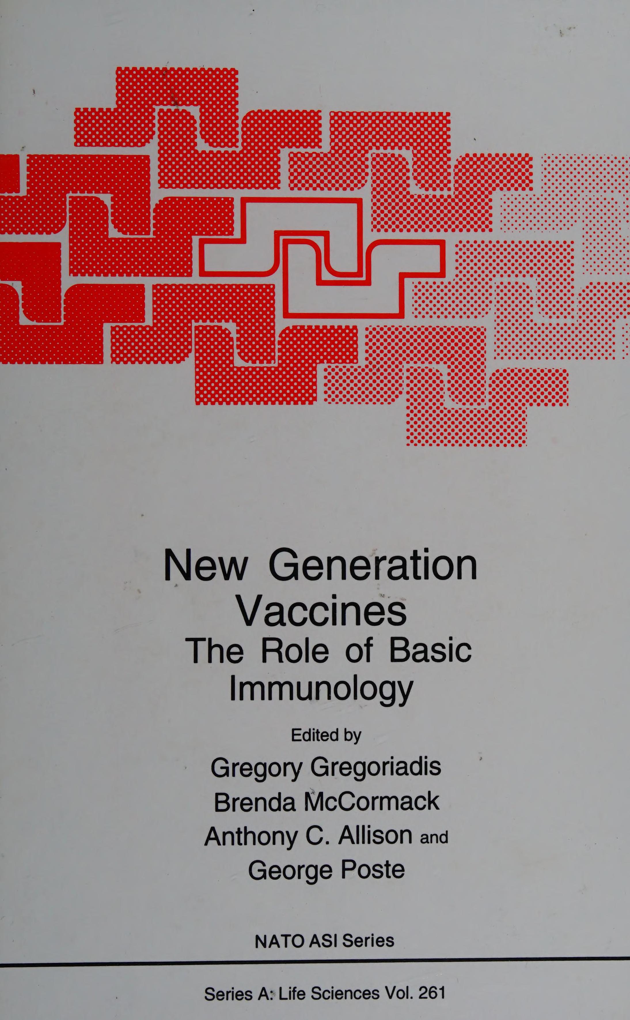 New Generation Vaccines