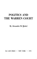 Politics And The Warren Court
