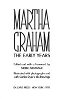 Martha Graham: The Early Years