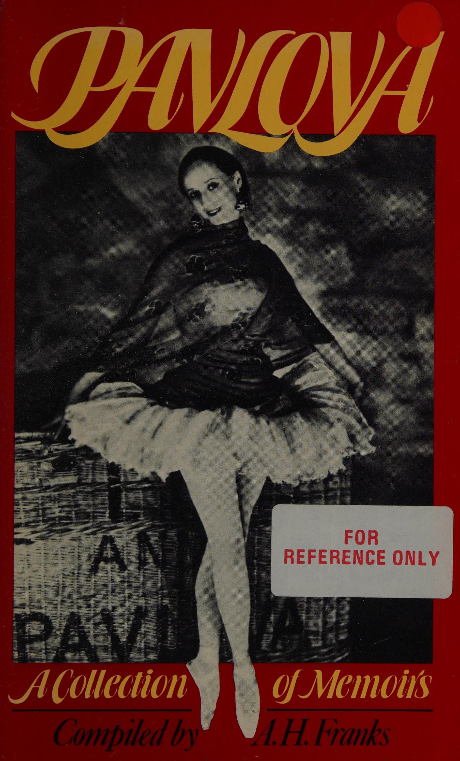 Pavlova, a Collection of Memoirs