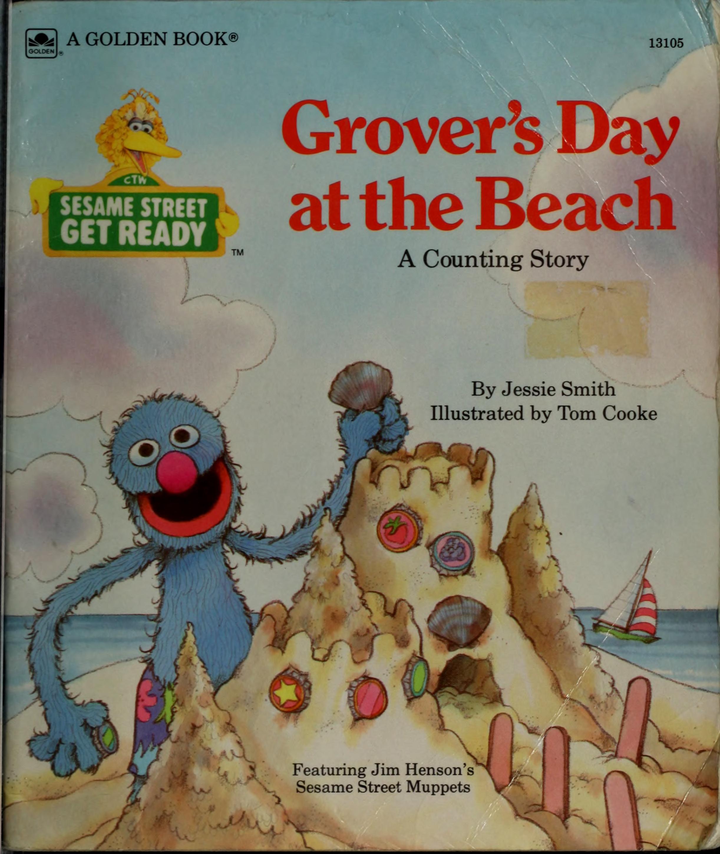 Grover's Day At Beach Get Rdy
