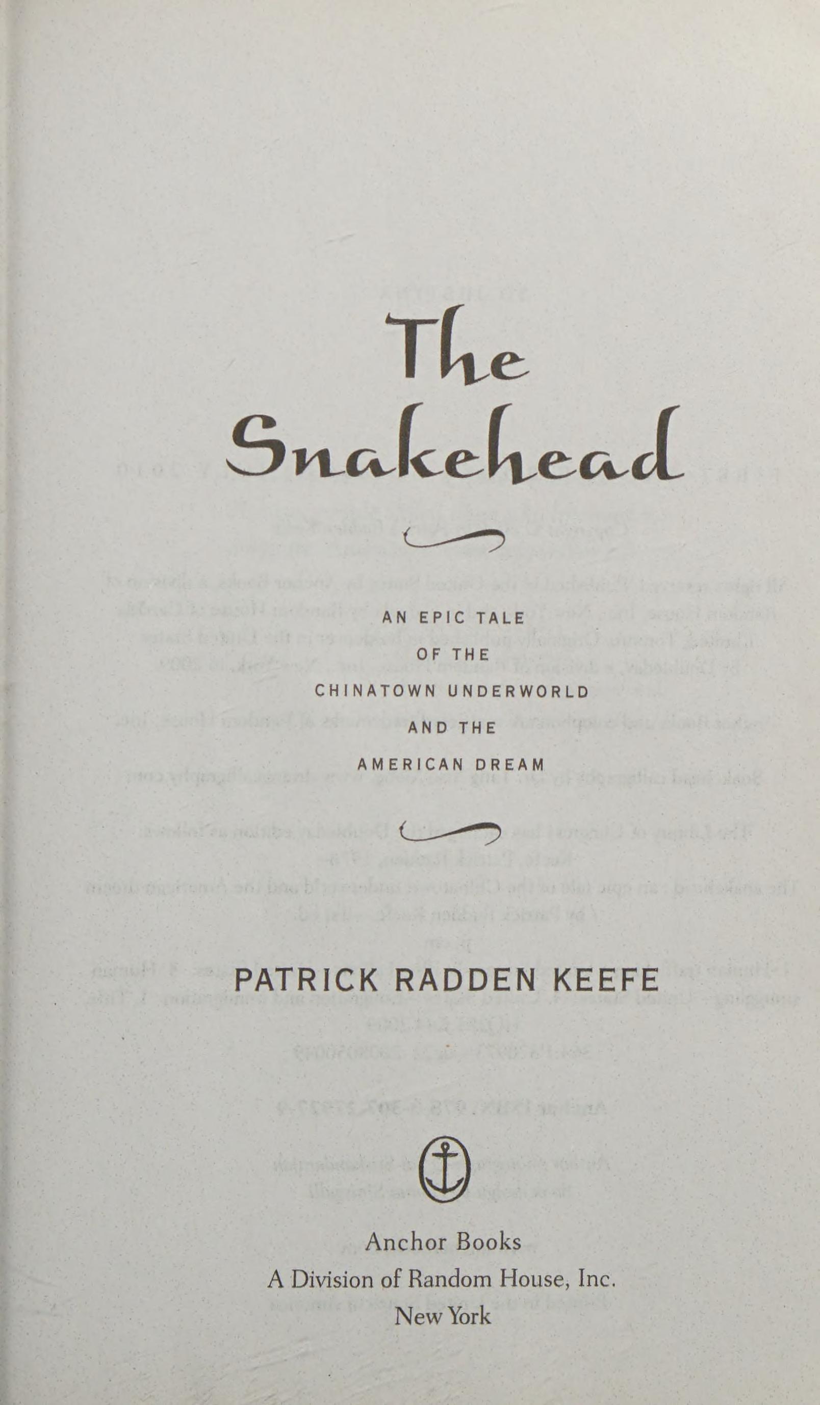 The Snakehead