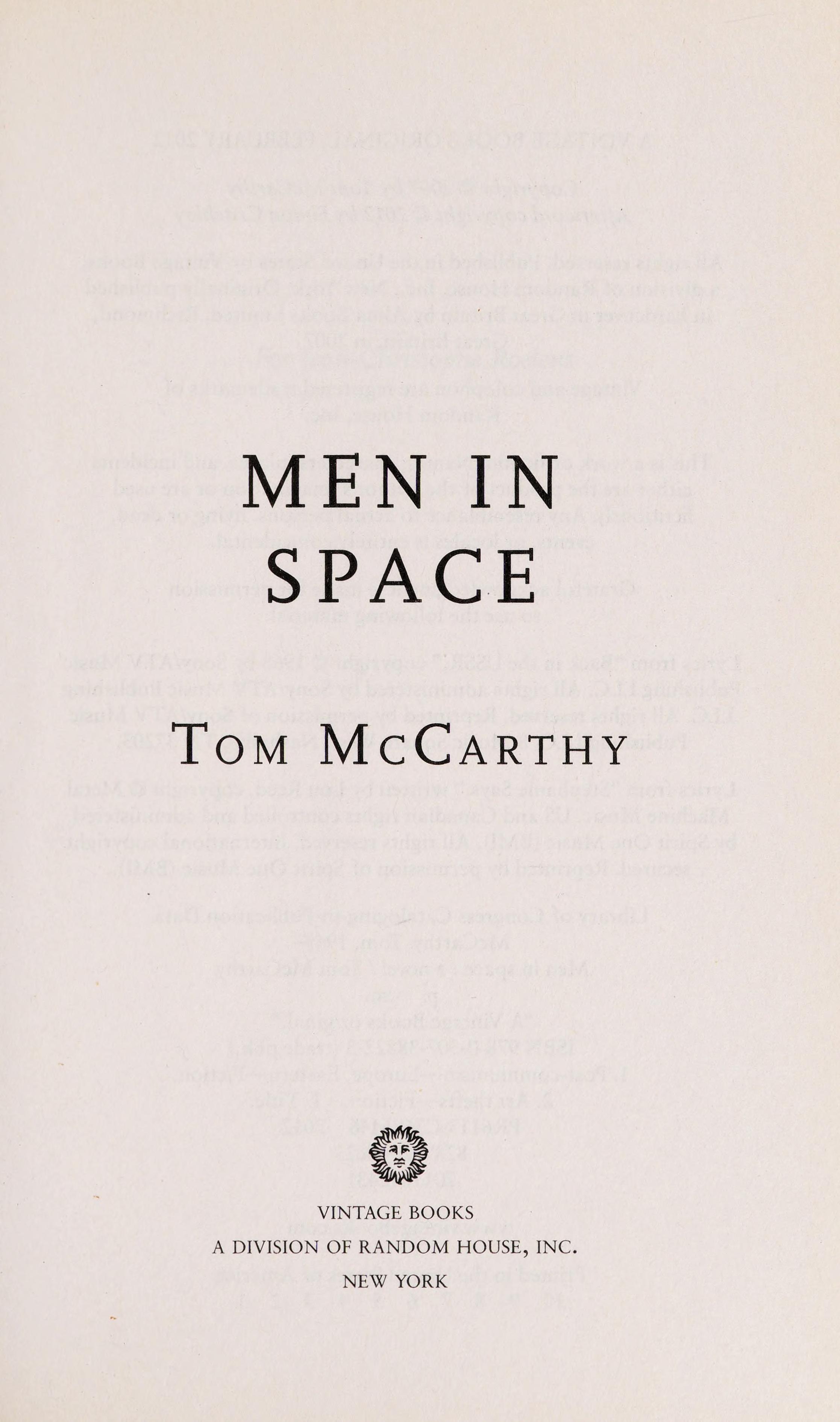 Men in Space