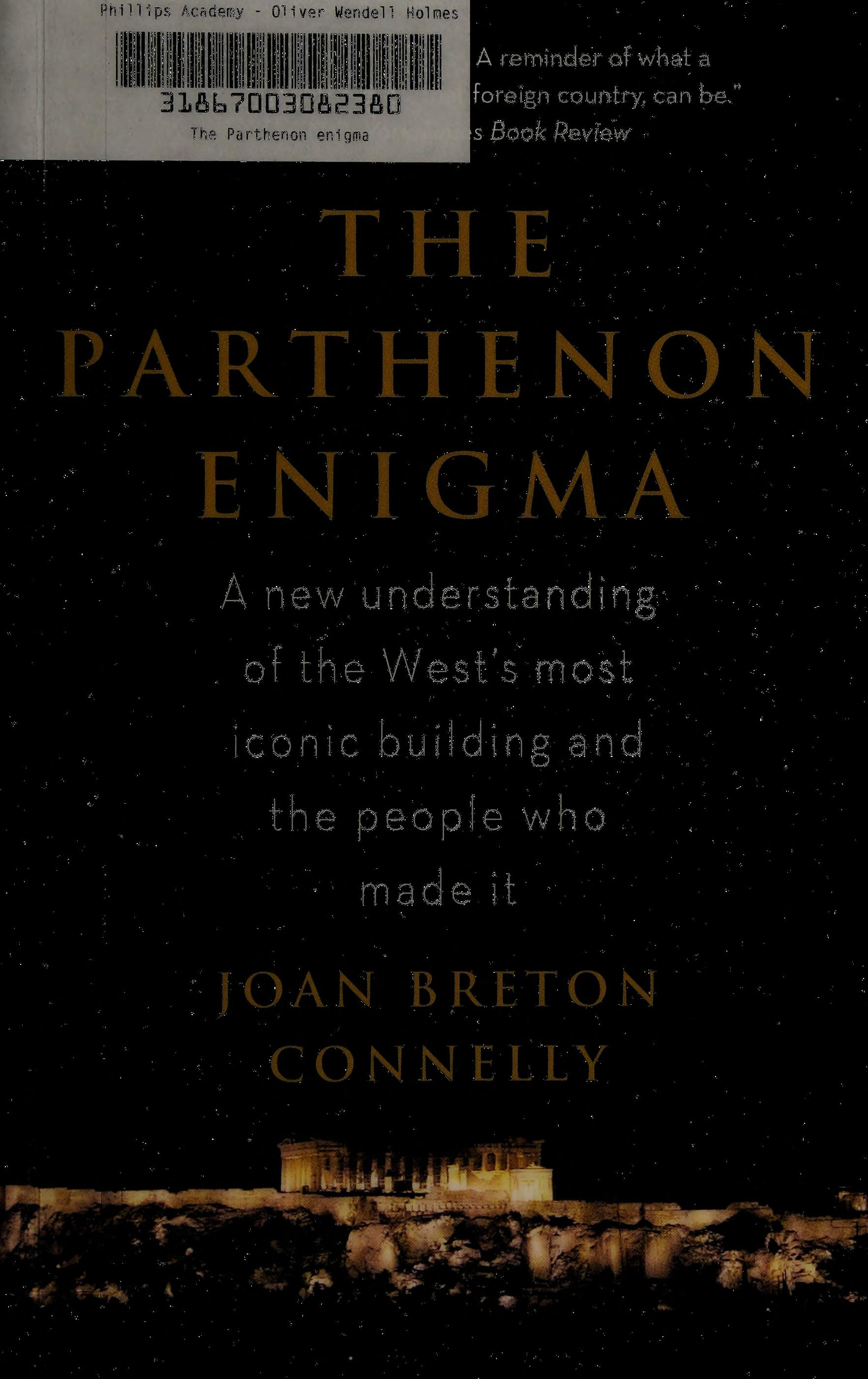 The Parthenon enigma