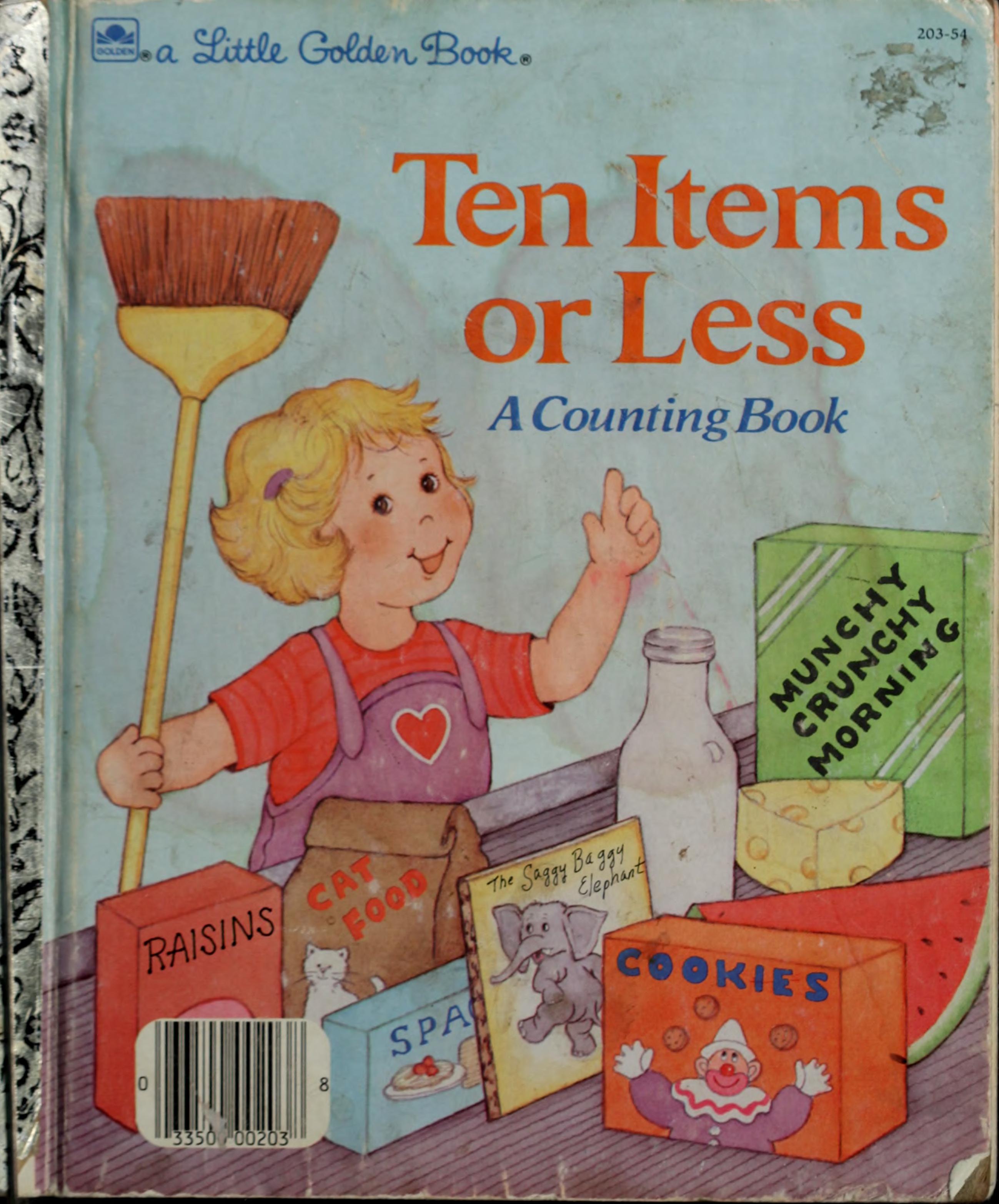 Ten Items Or Less: A Counting Book
